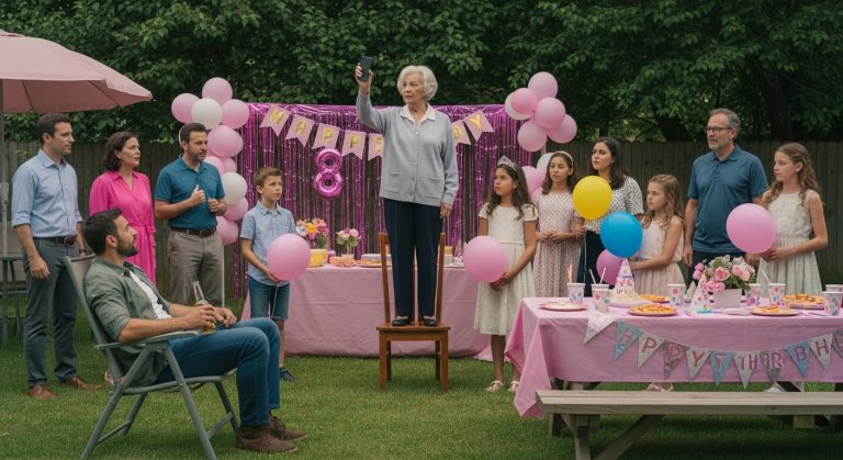 My Mother Stood on a Chair at My Daughter’s 8th Birthday Party and Announced She Was Confiscating Her $50,000 College Fund to Pay Off My Sister’s “Unfair” Credit Card Debt, But When She Opened Her Banking App to Transfer the Money, She Realized I Had Set a Trap That Would Destroy Her Control Over My Family Forever.