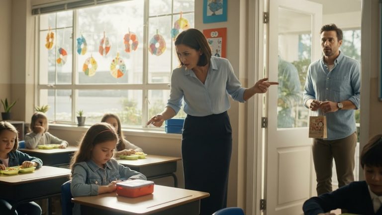 I Stopped By My 6-Year-Old’s School To Surprise Her, But I Froze When I Saw Her Teacher Dump Her Lunch In The Trash And Scream ‘You Don’t Deserve To Eat’—She Didn’t Know Who I Really Was.