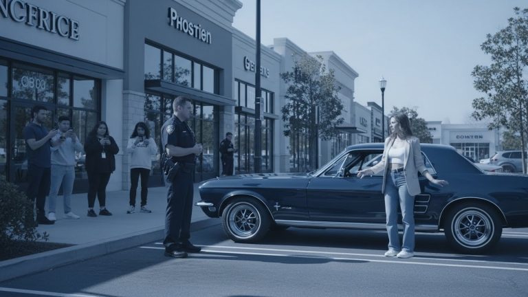 Cop Stops “Thief” in $80k Mustang—But Her ID Changes Everything