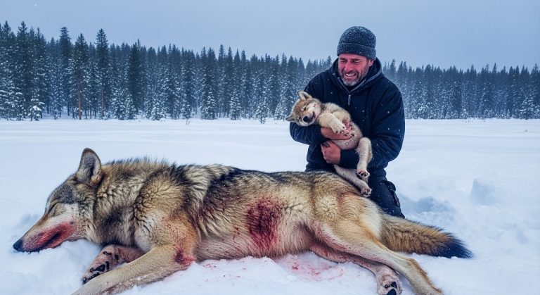 I Made a Fatal Mistake in the Montana Wilderness When I Saved a Dying She-Wolf and Her Pup From a Hunter’s Trap, Thinking I Was Doing God’s Work, But I Had No Idea That My Act of Mercy Would Lead a Bloodthirsty Pack Straight to Our Doorstep and Unleash a Night of Terror That Our Small Community Will Never Forget