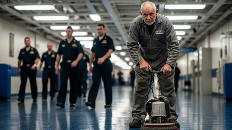 The Janitor Was a 2-Star General: How One ‘Invisible’ Dad Took Down a Corrupt Admiral