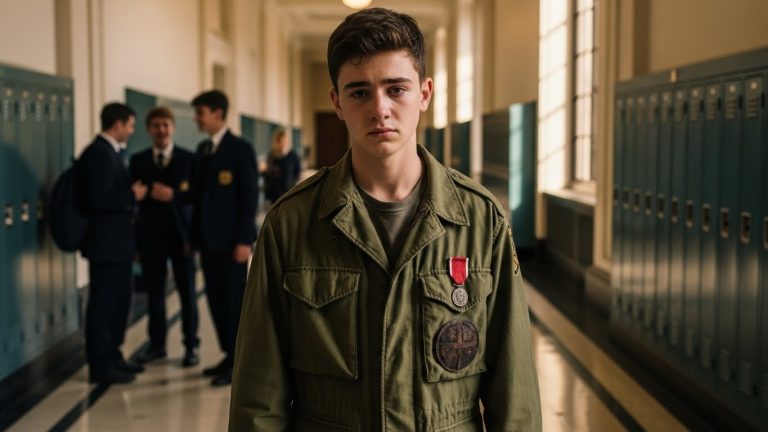 He Tossed The “Rusted Junk” Into A Sewer To Mock The Poor Kid. When His Senator Father Saw What Was Retrieved, He Fell To His Knees Weeping.