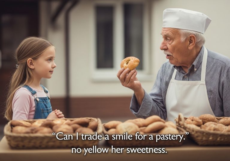 A 10-Year-Old Offered a Smile for Bread. The Baker Froze When He Saw Her Teeth.