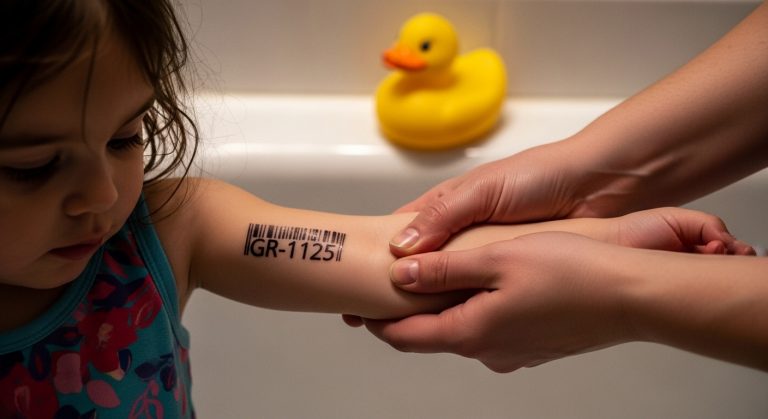 I Adopted A Silent Little Girl To Heal My Broken Heart, But When I Gave Her A Warm Bath, The Faint Marks On Her Skin Started To Shift And Rearrange Into A Terrifying Code That The Police Refused To Believe Was Real, Until I Found A Stranger Standing In My Living Room At 3 AM claiming That My Daughter Was Stolen Property And He Was Taking Her Back.