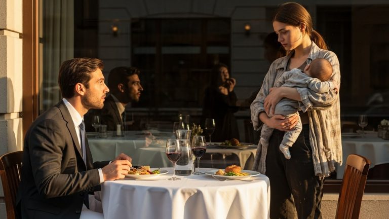 I Was About to Have Security Throw This Homeless Girl Out of the 5-Star Restaurant. Then She Asked for My Leftovers, and I Saw Her Eyes. The DNA Test I Took 24 Hours Later Destroyed My Entire Empire.