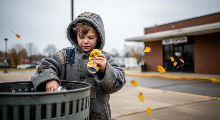 The Boy Who Emptied His Piggy Bank at the Bus Station: “One Ticket for Mom, Please”
