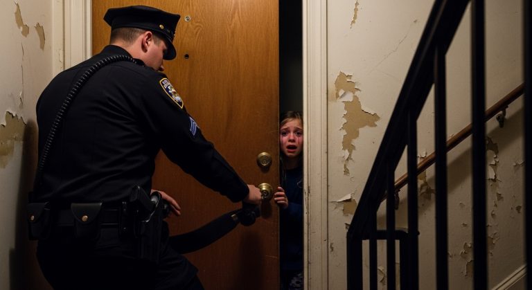 The Seven-Year-Old Girl Ran Barefoot Through Heavy Traffic, Screaming For The Police To Save Her Mother, But When Sergeant Miller Finally Kicked Down The Door Of Their Apartment, The Chilling Scene He Discovered Inside Was A Nightmare That Would Make Even The Toughest Officers On The Force Freeze In Absolute Disbelief And Horror