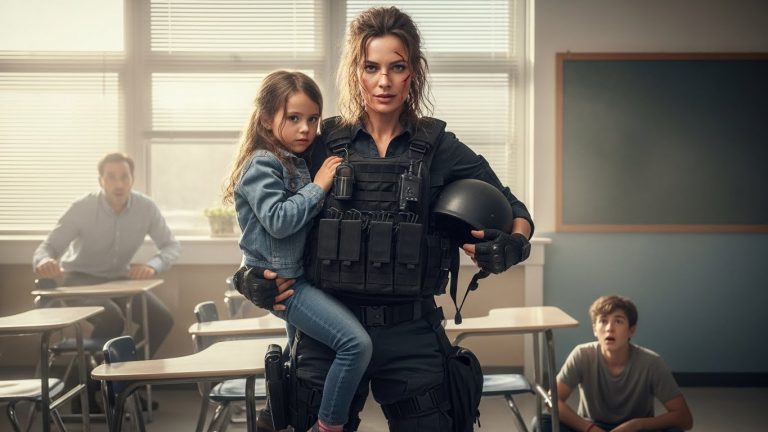 They Mocked My Silence About My Mother’s Job. They Called Her A “Nobody.” But When The Classroom Door Exploded Inward And A Tactical Team Secured The Room, The Leader Took Off Her Mask. The Silence Was Deafening.