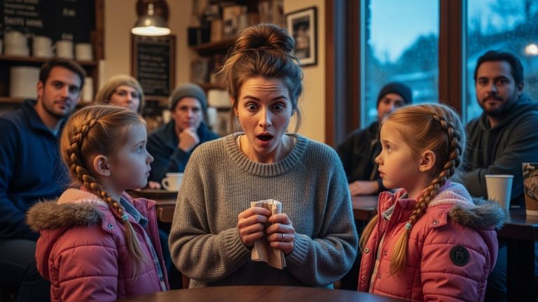 I Sat Alone in a Coffee Shop for Two Hours, Humiliated and Stood Up by a Mystery Date. Just as I Was About to Run, Two Little Girls in Pink Coats Walked In and Dropped a Bombshell That Froze the Entire Room: “Our Daddy Is Sorry He’s Late.” What Happened Next Changed My Life—and Revealed a Secret That Shattered a CEO’s Stone Cold Heart.