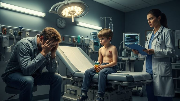 I walked into my apartment expecting a quiet evening, but instead, I found my 7-year-old son covered in bruises that told a horror story no child should ever know. When he finally whispered the name of the monster responsible, I didn’t scream—I didn’t even pack a bag. I grabbed my keys, drove straight to the Emergency Room, and made the call that would tear my ex-wife’s world apart and put a predator behind bars forever.