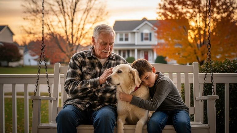 “HE KILLED OUR DOG AND LAUGHED.” THE HEARTBREAKING LESSON A DYING VETERAN TAUGHT HIS GRANDSON.