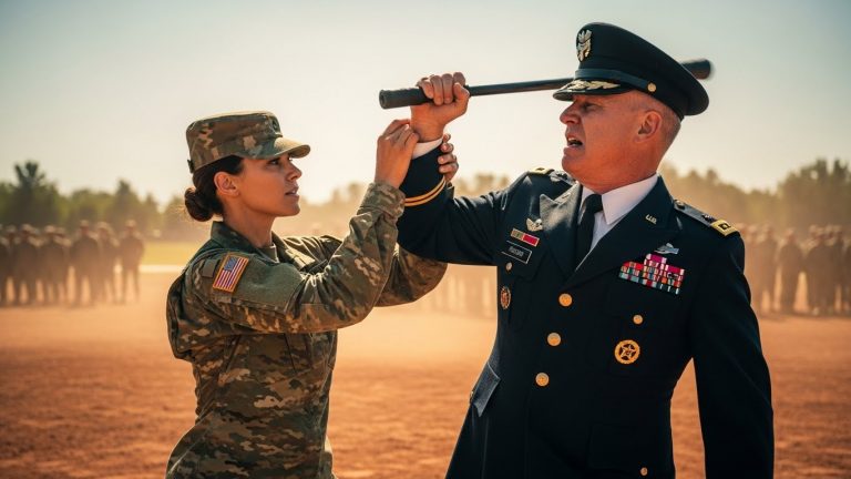 The Colonel Raised His Hand to Strike Her in Front of 317 Soldiers. He Didn’t Realize She Was Waiting for That Exact Mistake—And When She Finally Moved, the Sound of His Career Snapping Was Louder Than the Bone.