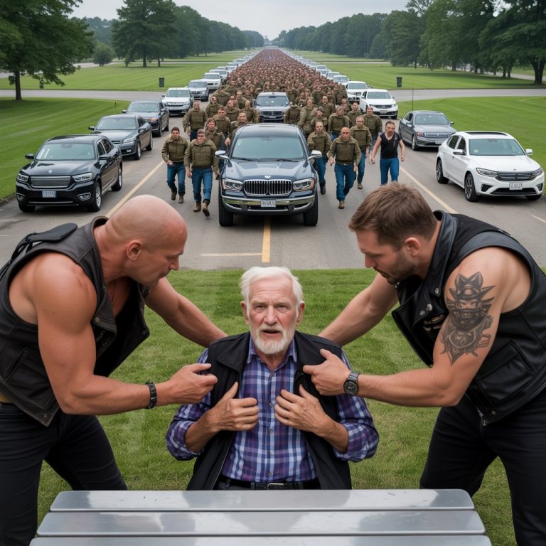 They saw a frail 92-year-old man in a park and decided to mock his faded, “crude” tattoo. They broke his cane for a laugh. They had no idea that ink was a sacred seal, and by touching it, they just summoned a silent, lethal legion of 500 Marines sworn to defend it with their lives.