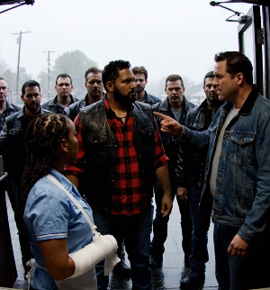12 Bikers Walked Into a Diner. We Saw the Bruises the Waitress Tried to Hide. When Her Abuser Showed Up, We Didn’t Just Fight Him. We Destroyed His Entire World.