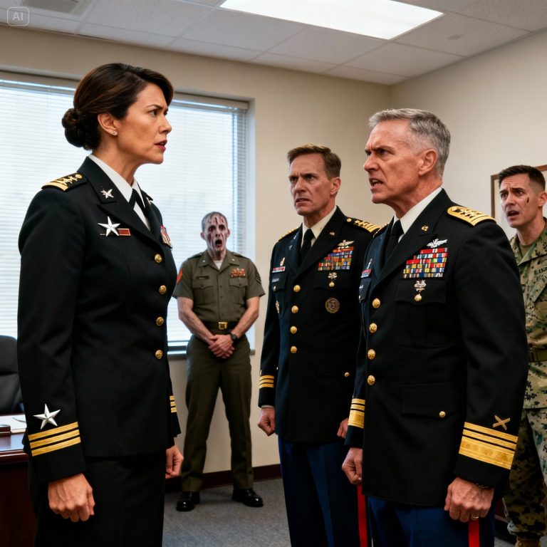 A Captain Slapped a Female Marine So Hard the Mess Hall Went Silent. He Had No Idea Who She Was. Minutes Later, Three Generals Landed and Shut Down the Entire Base.
