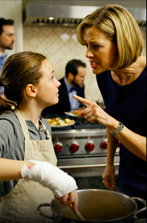 “She Can Still Stir With the Other Hand.” Those Were My Mother’s Words as My 15-Year-Old Daughter’s Arm Blistered. She Forced Her to Keep Cooking for 18 Guests. When I Found Out, I Didn’t Yell. Three Hours Later, My Phone Had 50 Missed Calls. They Had No Idea What I’d Done.