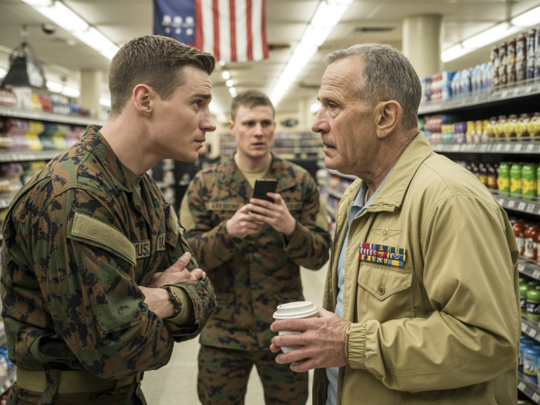 He Mocked a Frail Veteran’s Trembling Hands, Unaware He Was insulting the Legend Who Trained the General.