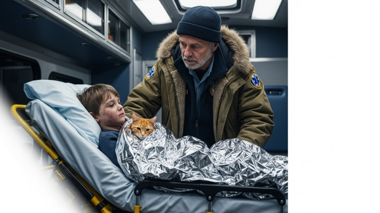 I Found a 7-Year-Old Freezing in a Chicago Alley at 3 AM. What He Was Hiding Inside His Jacket Forced Me to Break Every Law to Save Him.