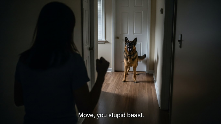 My K9 Refused to Leave My Daughter’s Side. When I Finally Saw Why, I Arrested My Own Wife.