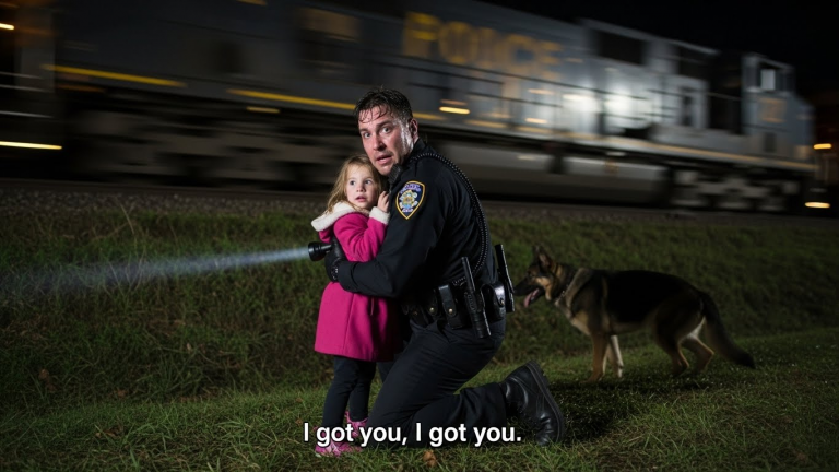 I Thought My K9 Was Broken When He Dragged Me To The Tracks. I Had 45 Seconds To Save The Girl He Found, But The Note In Her Pocket Changed Everything.