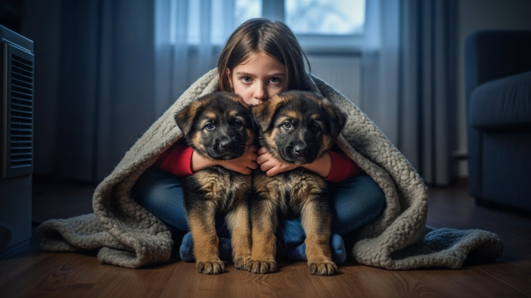 She Ignored Her Parents’ Warning And Opened The Door During A Blizzard To Save Two Freezing Creatures. By Morning, The Sheriff’s Department Had Surrounded Her House, And What They Found Inside Left The Entire Officer Team In Tears.