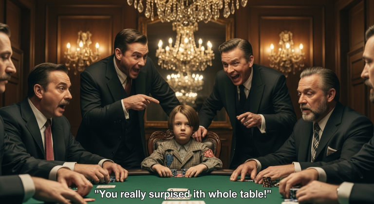 Billionaire Forces His Maid’s Son to Play High-Stakes Poker as a Sick Joke—He Didn’t Know the Boy Was a Math Prodigy Who Never Forgets a Card.
