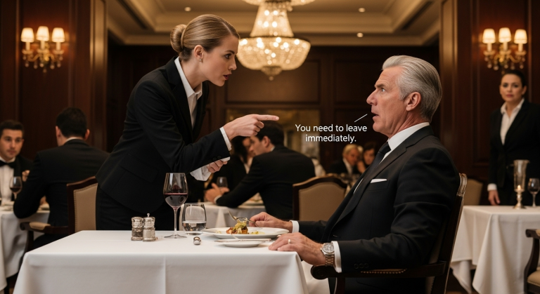 I Thought I Was Celebrating A Billion-Dollar Exit With My Best Friend. But When The Trembling Waitress Slipped A Napkin Into My Lap That Read “DONT DRINK IT,” I Realized The Man Across From Me Wasn’t Planning My Retirement—He Was Planning My Funeral.