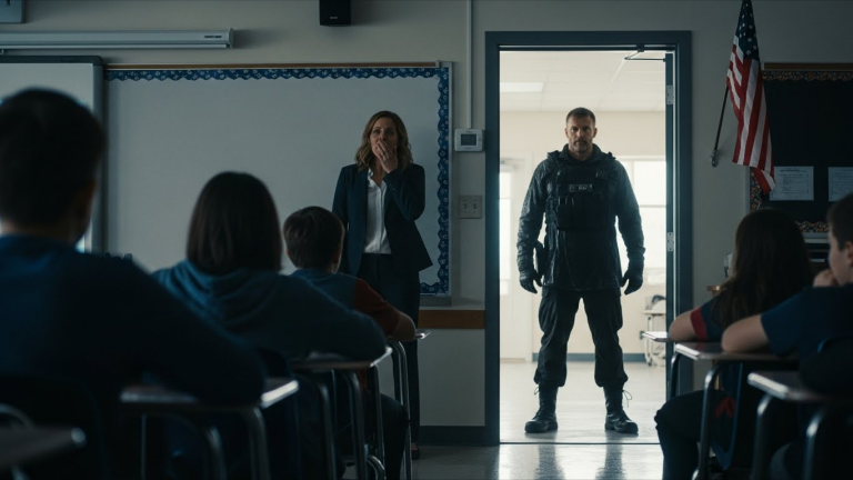 My son told his class I was a secret agent. The teacher mocked him in front of everyone, calling him a liar with an imagination problem. She didn’t know I was listening outside the door, fresh off an extraction chopper, covered in dust and ready to set the record straight. When I walked in, the silence was louder than a gunshot.