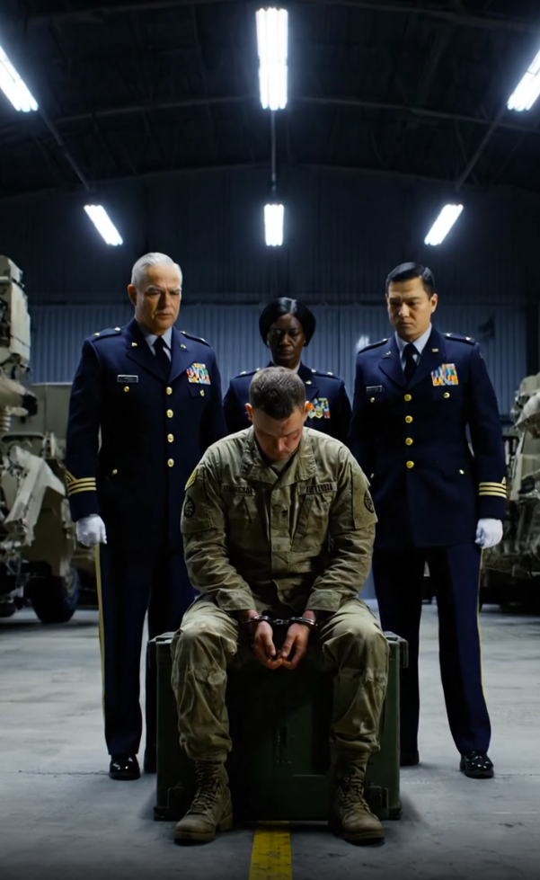 He Silenced Her To Protect The Base. Minutes Later, Three Generals Arrived In Black SUVs And Shut The Whole Place Down.