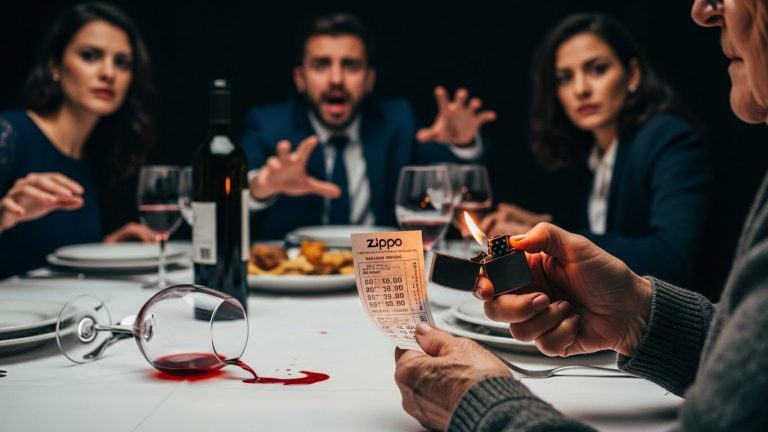 My Daughter-in-Law Dragged Me By The Hair For A $400,000 Lottery Ticket. My 7-Year-Old Grandson Saved Me By Pouring Boiling Soup On Her. As She Screamed, I Calmly Threw The Ticket Into The Fire—But She Didn’t Know The Truth.