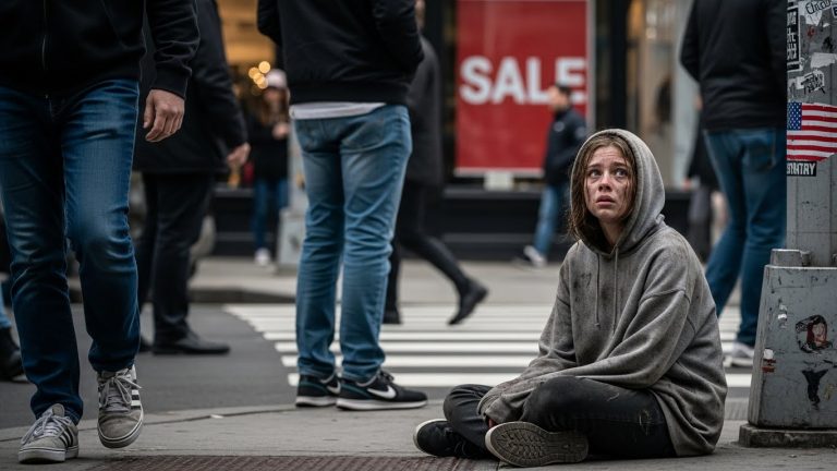 I Found a Starving Child Shivering Under the Stars and Stripes on 4th of July, But What the “Good Citizens” Did to Her Before I Arrived Still Haunts My Nightmares.