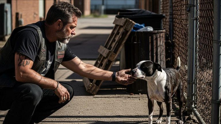 THEY CALLED IT JUSTICE, BUT ALL I SAW WAS CRUELTY. I WAS MINDING MY OWN BUSINESS WHEN I SAW THREE GROWN MEN CORNERING A SHAKING STRAY DOG IN A DEAD-END ALLEY.