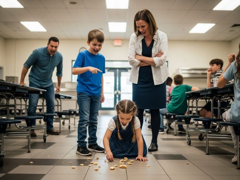 I Found My Daughter Eating Lunch Off The Filthy School Floor While Her Teacher Watched. What 200 Of My ‘Brothers’ Did Next Shut The Whole Town Down.