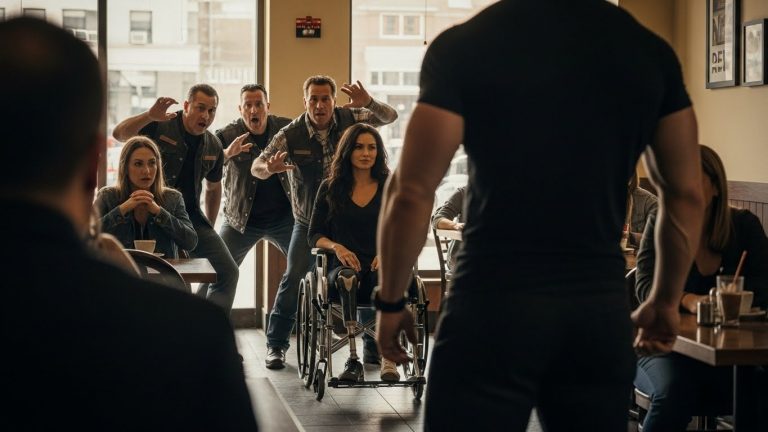 Three Thugs Mocked a Disabled Vet’s Wheelchair. Then the Doorbell Chimed, and 8 Navy SEALs Walked In.