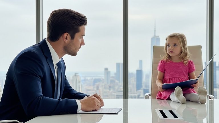 The 4-Year-Old Who HACKED a Millionaire CEO’s Interview! 🤯 Her Sick Mom Was Disqualified—What Happened Next Changed EVERYTHING.