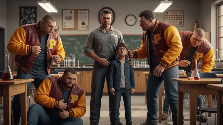 They thought I was just the janitor who mopped their spit. They didn’t know I spent ten years hunting monsters in the desert. When I walked into the chem lab and saw what they were doing to that boy, the mop bucket stayed at the door. The Wolf came out. And for the first time in forever, I didn’t try to stop him.