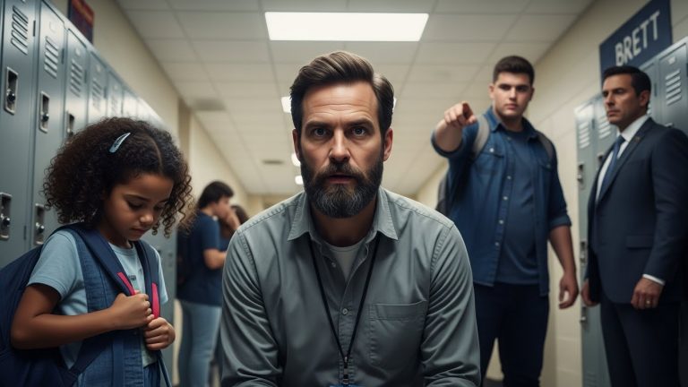 I Intervened When the Football Captain Attacked a Quiet Girl in Class. I Thought I Was Doing the Right Thing, But Now the Whole Town Is Coming for My Throat.