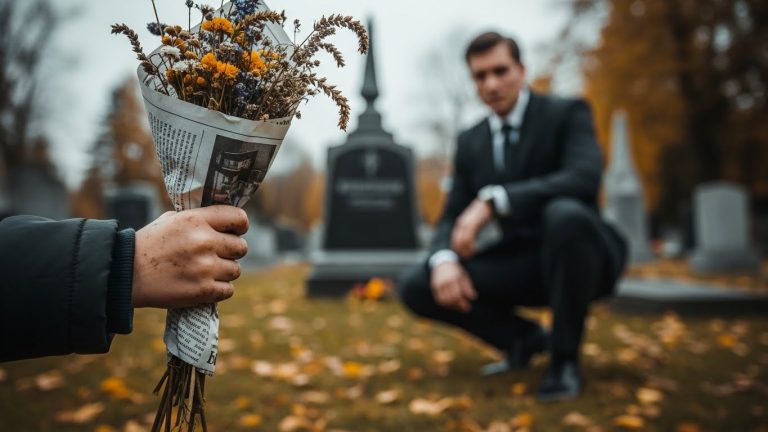I Found a Homeless Girl at My Wife’s Grave. When She Whispered Two Words, My Entire Life Shattered.