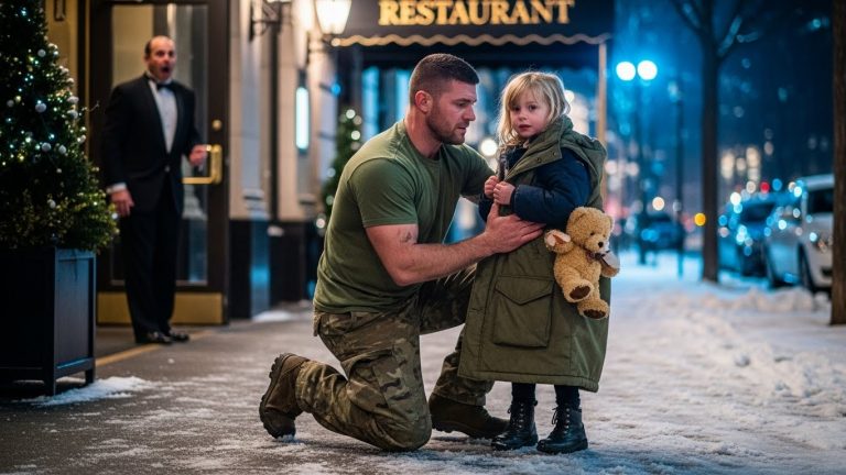 I Found a 4-Year-Old Freezing Outside a 5-Star Restaurant While the Owner Laughed at Her. What I Discovered Next Will Break Your Heart.
