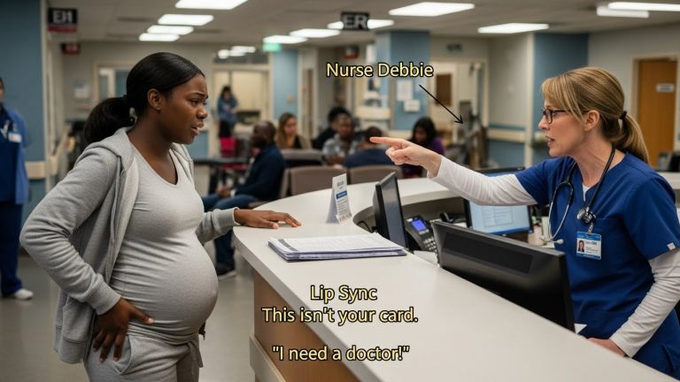 A Nurse Refused To Help My Pregnant Wife Because She ‘Didn’t Look Insured’ And Called The Cops. She Didn’t Know I Was The New Chief Of Surgery Standing Behind Her.