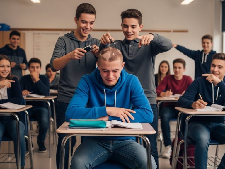 The Popular Guy Shaved My Head In Class For A TikTok Trend. He Thought I Was Weak. He Didn’t Know My ‘Boring’ Mom Was The Former Queen Of The Most Feared Biker Gang In The State—Or That 63 Of Her ‘Brothers’ Were About To Surround The School In Silence.