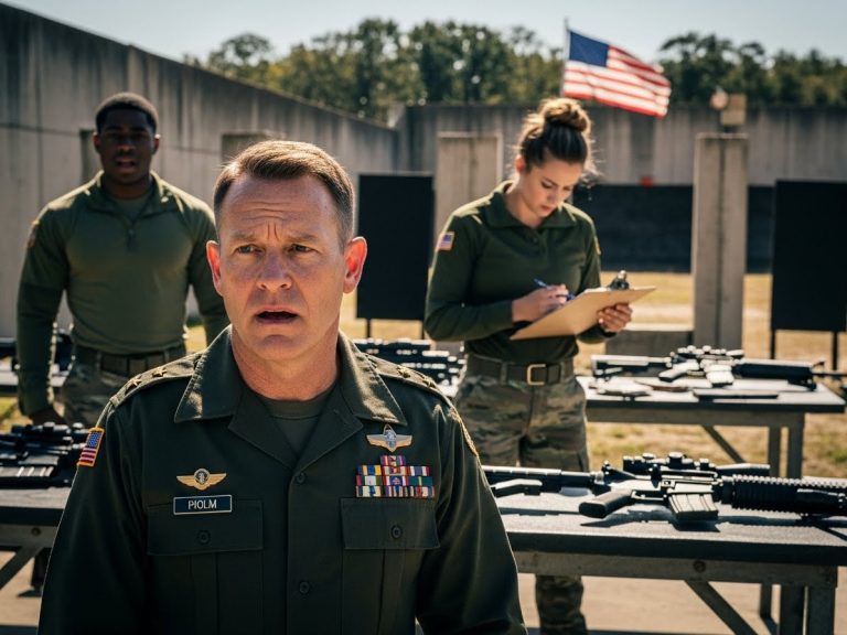 She Missed The Target 5 Times and The Colonel Laughed in Her Face—Until The Range Master Went Downrange, Saw The Concrete Wall, and Whispered Five Words That Made The Entire Platoon Freeze.