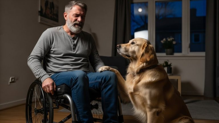 I spent three years trapped in a wheelchair, watching my daughter’s life pass by from the sidelines. Everyone thought I’d given up, especially after the accident took my legs and my pride. But when Chloe announced her wedding, I made a silent vow. No one saw the midnight sessions, the blood on the floor, or the dog who refused to let me quit. This is for her.