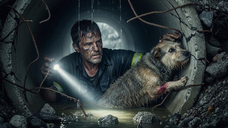They told me to stay back. ‘It’s just a stray,’ they said. But when I heard that sound—a scream that wasn’t human but carried more pain than any person I’d ever saved—I knew I had to go in.