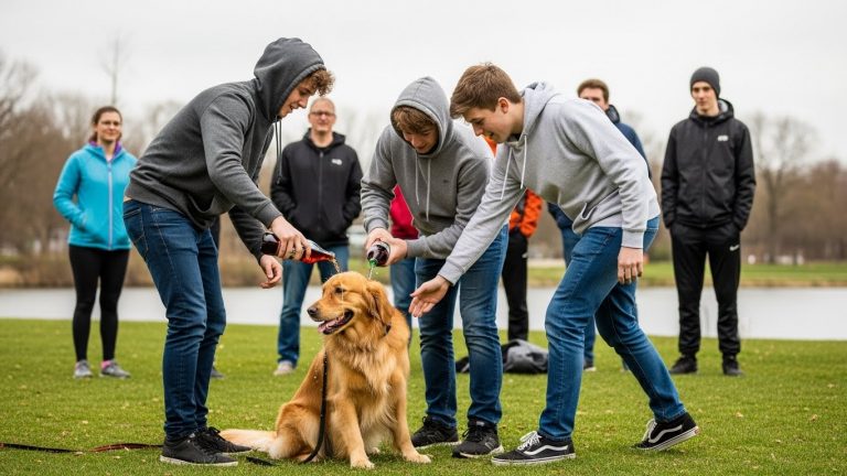 THEY LAUGHED AS THEY COVERED A GOLDEN RETRIEVER IN SODA. A VETERAN SAW IT. WHAT HAPPENED NEXT WILL MAKE YOU STAND UP AND CHEER!