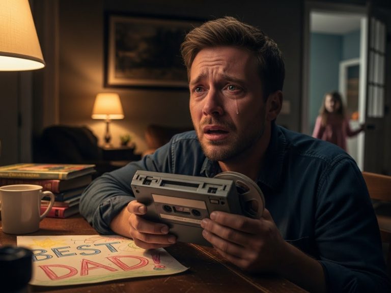 I Thought My 7-Year-Old Daughter Was Being Bullied, So I Hid a Voice Recorder in Her Backpack. I Sat in My Office Trembling as I Pressed Play, Expecting to Hear Insults or Crying. Instead, I Heard a Whisper That Made Me Drop to My Knees and Realize I Had Failed as a Father in the Most Beautiful Way Possible.