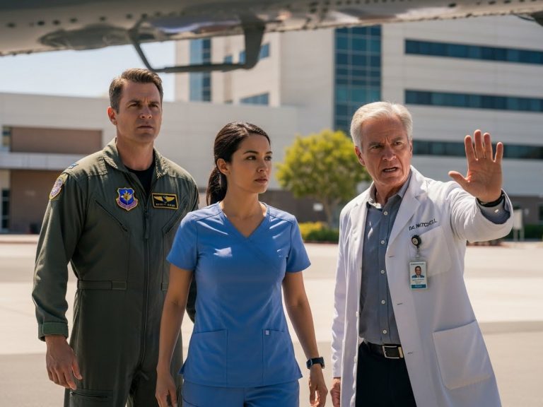 The Hospital Fired Her For Saving A Life—Moments Later, A Navy Helicopter Landed And The Commander Dropped A Bombshell That Ruined The Chief Surgeon’s Career.