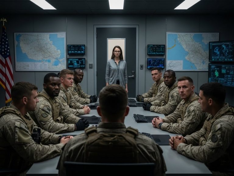 They Treated Her Like Trash Because She Was “Just IT Support”—Until A 4-Star General Walked In And Dropped A Salute That Froze The Entire Room.