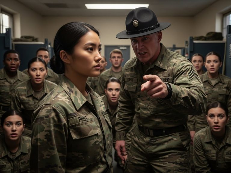 He Hit Her During Training to “Teach Her a Lesson” — Minutes Later, Four Colonels Walked In and Ended His Career