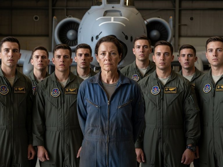 The Arrogant Captain Laughed When He Told The Quiet Janitor To Start His $13 Million Jet, Thinking It Was A Joke—But When The Engines Roared To Life And She Taxied Toward The Runway, He Realized He Just Made The Biggest Mistake Of His Life.